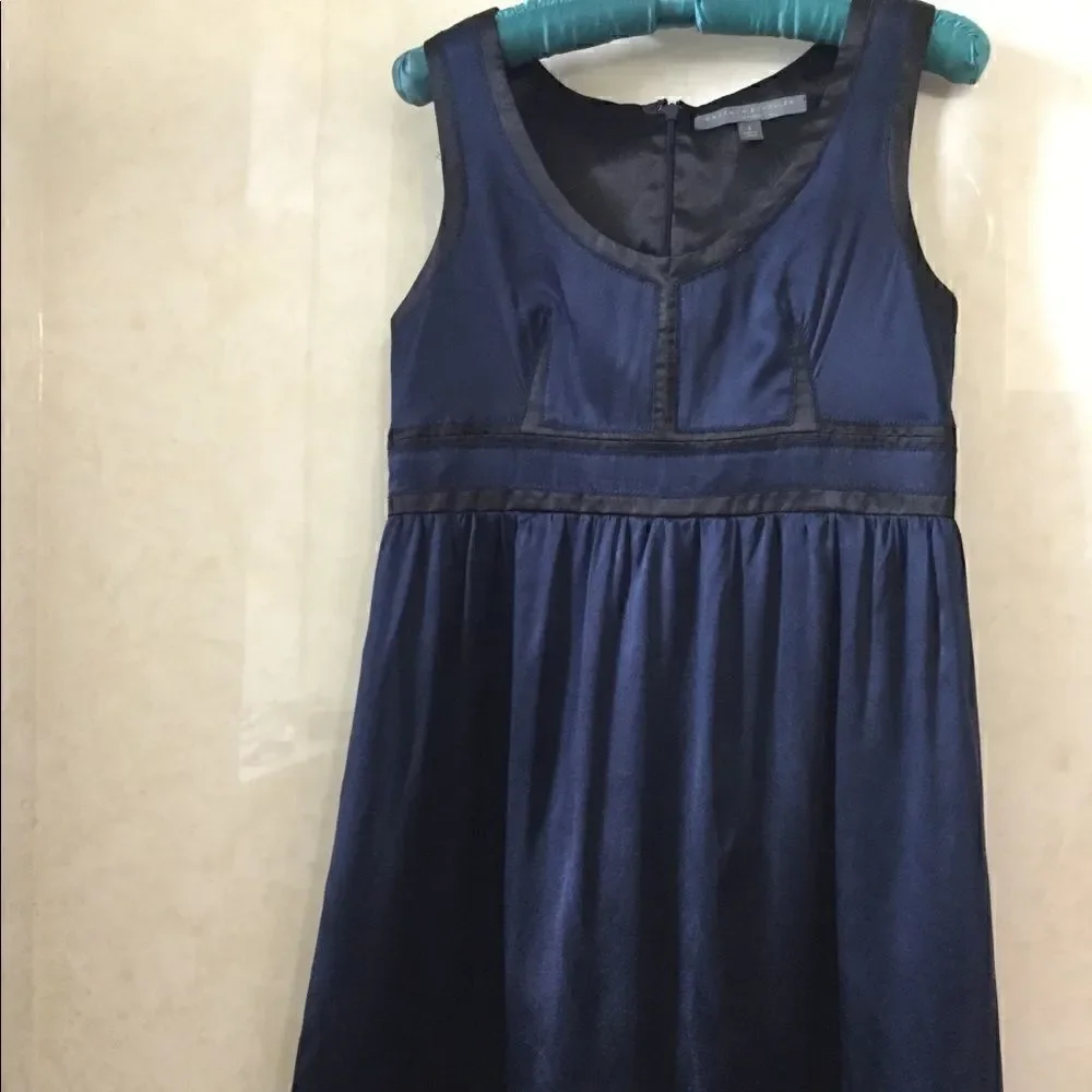 Proenza Schouler Sz5 SILK dress Navy sleeveless